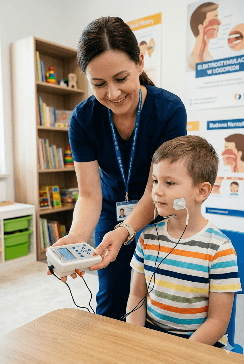 Elektrostymulacja logopedyczna Mikołów, Tychy, Katowice.